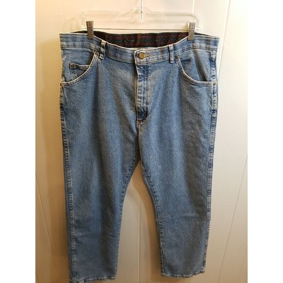 Wrangler Premium Quality Mens Regular Fit Jeans Size‎ 38x29 - Picture 1 of 8